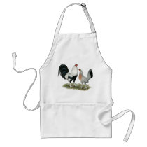 Silver Duckwing Gamefowl Apron