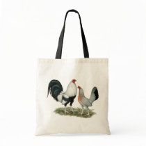 Silver Duckwing Gamefowl Tote Bags