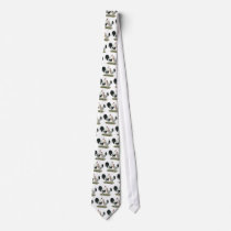 Silver Duckwing Gamefowl Necktie