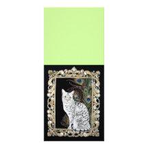 Silver Egyptian Mau Full Color Rack Card