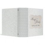 Silver Filigree Wedding/Anniversary Album binders