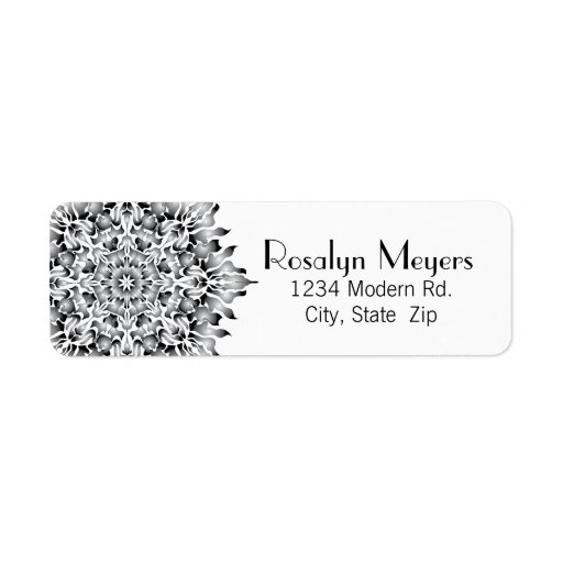 Silver Flame Return Address Labels