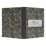 Silver Floral Wedding Planner/Organizer Binders