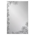 Silver Garden Custom Stationery