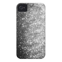 Silver GLitter Sparkle iPhone Case iPhone 4 Covers