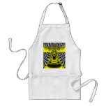Silver Gold Fractal Alien Goddess Apron
