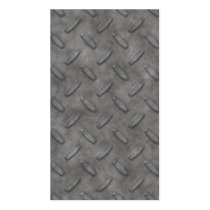 Silver Grey Diamond Plate Textured