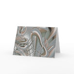 Silver Hearts Greeting Cards