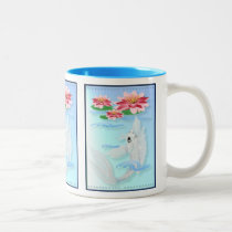 Silver Koi-Pink and Pink Lilies  Mugs mugs