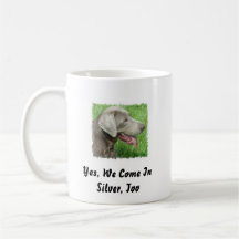 Silver Labrador Retriever Mug