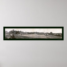 Silver Lake Roller Coaster & Baseball Photo 1915 Print