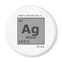 Silver Lining Magnets