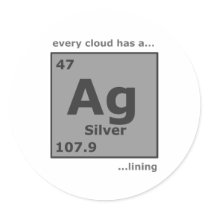 Silver Lining Stickers
