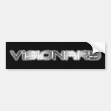 Silver Logo Bumper Sticker