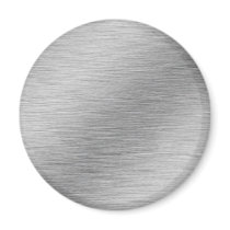 Silver Refrigerator Magnet