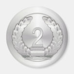 Silver Medal Magnet