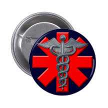 Silver Medical Profession Symbol Pins