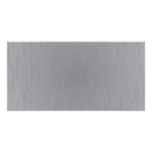 Silver Metal Look Picture Card