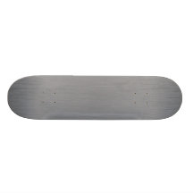 Silver Metal Look Skate Decks