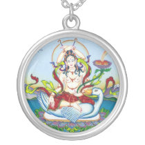 SILVER NECKLACE Tara protecting against poisons
