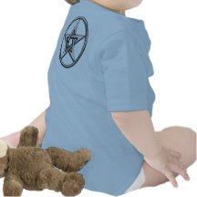 Silver Pentagram 2 kids t shirt