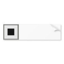 silver picture frame layout bumper stickers