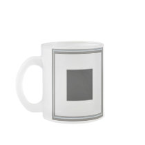 silver picture frame layout mugs