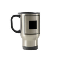 silver picture frame layout mug