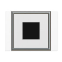 silver picture frame layout postcard