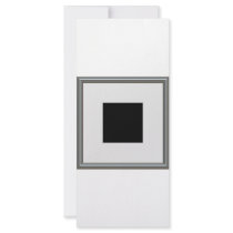 silver picture frame layout rack card
