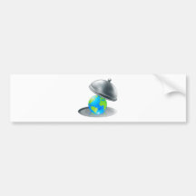 silver platter globe 2012 A5.jpg Bumper Stickers