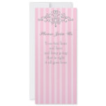 Silver Princess Filigree Invite
