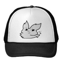 Silver Rabbit Mesh Hats