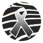 Silver Ribbon stickers