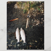 Silver Salmon or Coho Salmon Catch Flyer
