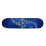 Silver Seahorse Skateboard