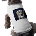 Silver Senshi Dog Tshirt