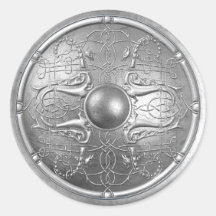 Silver Shield 16 Sticker