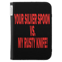 Silver Spoon Kindle Case