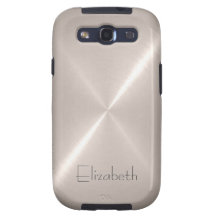 Silver Stainless Steel Metal Look