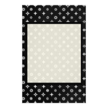 Silver Star Custom Stationery