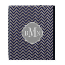 Silver Texture-Look Chevron Zigzag Printed Pattern caseable cases