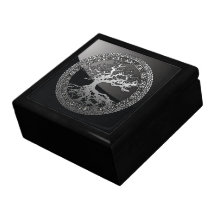 Silver Tree of Life Gift Box