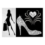 Silver Version Fashion Business Card - SRF