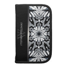 Silverana Star Monogram Journal / Smartphone Folio Planner