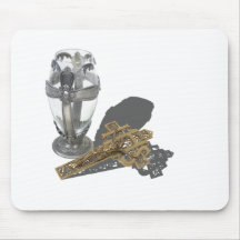 SilverCrossChaliceCrucifix042112.png Mouse Pads