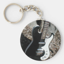 Silvertone 1449 Rare Guitar Keychain