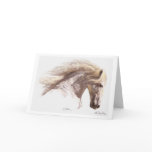 "SILVERWIND" White Horse Greeting-cards