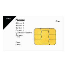 SIM card Business Card