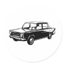 SIMCA 1000 ETIQUETA REDONDA